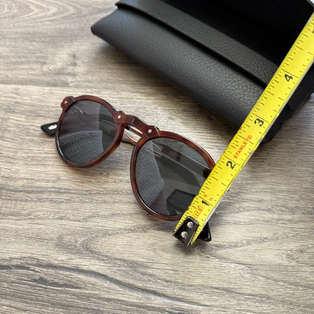 Ottoto Solon Tortois Gold Women Sunglasses 32-001290 / 49-18-145 USED